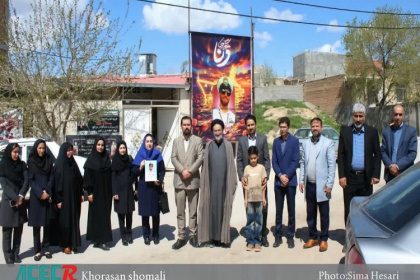 دیدار جهادگران خراسان‌شمالی با خانواده شهید ناو دنا شهید یونس نظرزاده در بجنورد