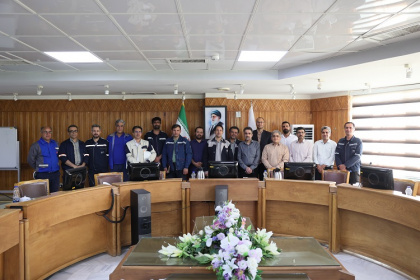 بازدید کارگروه تخصصی فنی و مهندسی جهاد دانشگاهی خراسان شمالی از مجتمع صنعتی فولاد اسفراین