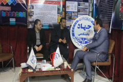 بازدید استاندار خراسان شمالی از غرفه جهاددانشگاهی خراسان شمالی در نمایشگاه هفته پژوهش