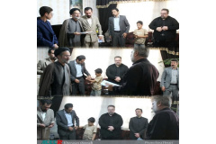 دیدار جهادگران خراسان‌شمالی با خانواده شهید ناو دنا شهید یونس نظرزاده در بجنورد