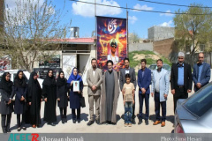 دیدار جهادگران خراسان‌شمالی با خانواده شهید ناو دنا شهید یونس نظرزاده در بجنورد