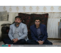 دیدار جهادگران خراسان‌شمالی با خانواده شهید ناو دنا شهید یونس نظرزاده در بجنورد