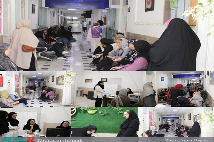 غربالگری سرطان پستان ۲۱۰ نفر از بانوان خراسان‌شمالی