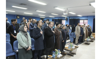 آیین افتتاحیه چهاردهمین دوره مسابقات ملی مناظره دانشجویان ایران در خراسان شمالی