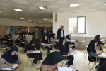 بازدید سرپرست جهاددانشگاهی خراسان‌شمالی از روند برگزاری آزمون استخدامی آموزش‌وپرورش